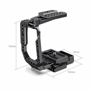SmallRig QR Half Cage for Blackmagic Design Pocket Cinema Camera 4K 6K CVB2255B