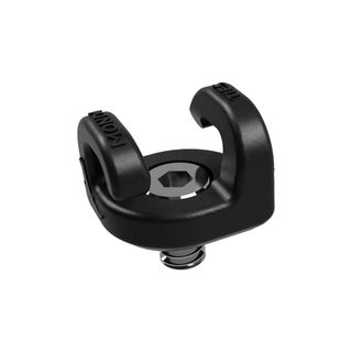 Kondor Blue 3/8" - 16 Mondo Tie Cable Management Clips (5 Pack) Raven Black