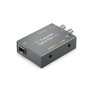 BlackMagic Mini Converter - Optical Fiber 12G (SFP Optical Module not included)