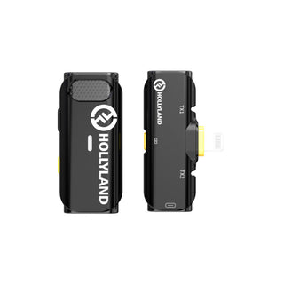 Hollyland LARK C1 SOLO Wireless Microphone System with Lightning Connector for iOS Devices (Black, 2.4 GHz)