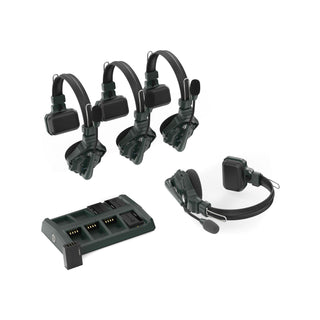 Hollyland Solidcom C1-4S Full-Duplex Wireless DECT Intercom System with 4 Headsets (1.9 GHz)