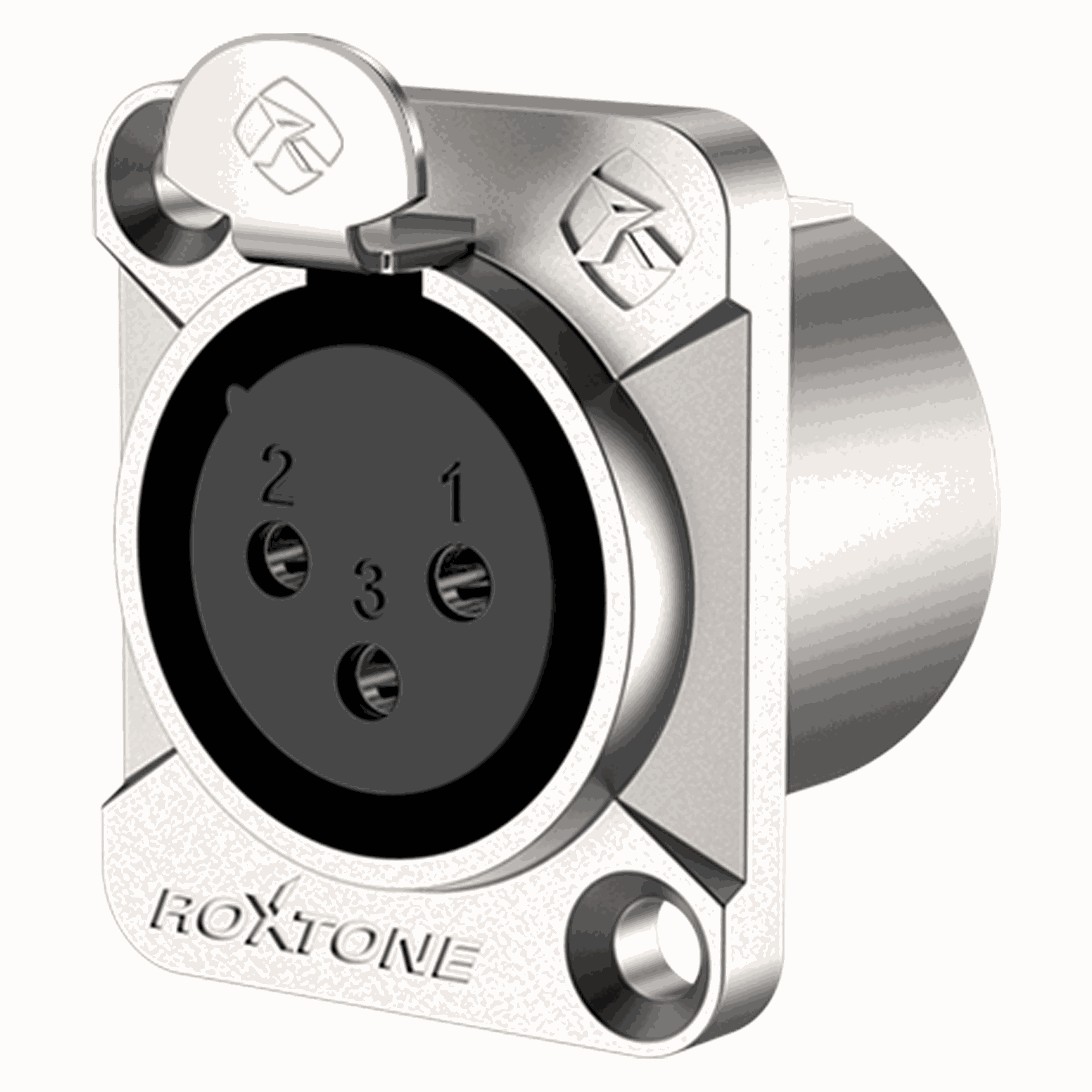 Roxtone Leader Series 3P XLR Female Chassis Nickel Plated
