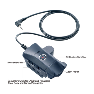 Libec ZC-LP LANC Zoom Control for Select Sony/Canon/Panasonic Cameras