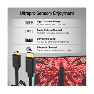 Unitek 2m 4K 60Hz High Speed Mini HDMI to HDMI 2.0 Cable