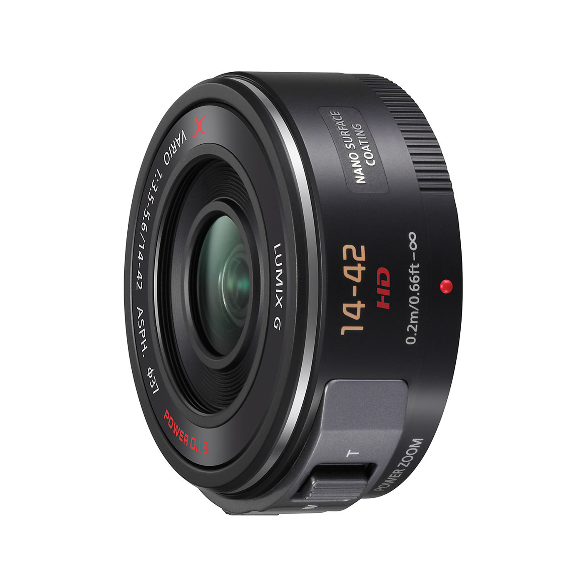 Panasonic Lumix G X Vario PZ 14-42mm f/3.5-5.6 Power O.I.S. Lens (Black)