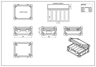 Stage Plus Flightcase For 5 X ME-1 With 5 X In-Ear Monitors