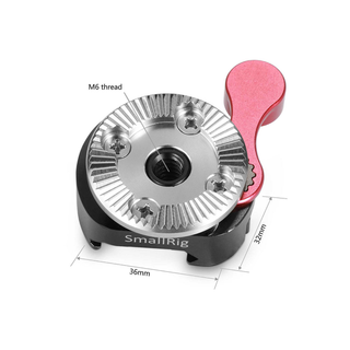 SmallRig NATO Clamp to ARRI Rosette Mount Plate 2046