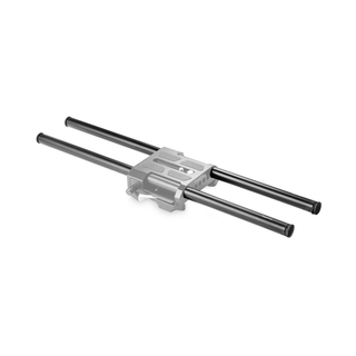 SmallRig 15mm Black Aluminium Alloy Rod (M12-400mm / 16") (2pcs)