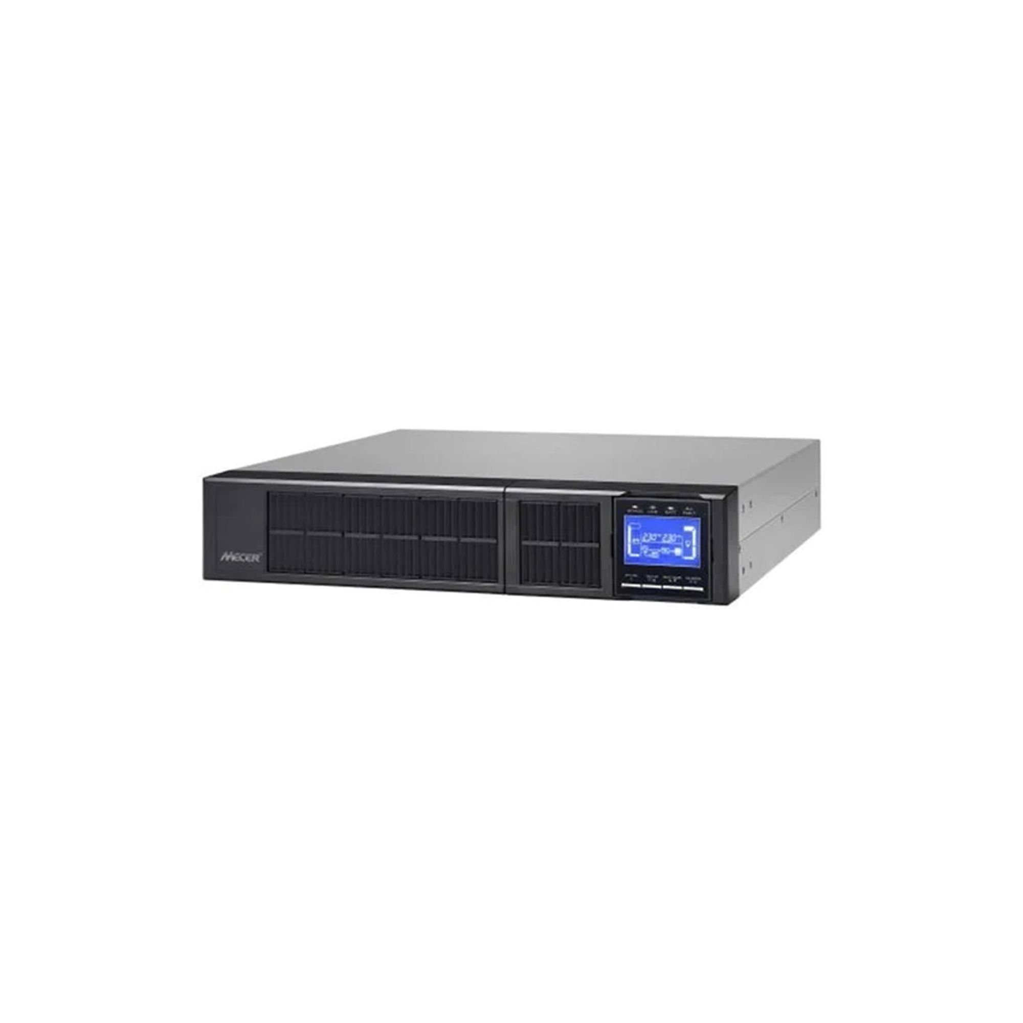 Mecer 6000VA / 6000 2U ON-LINE SINE WAVE Rackmountable UPS (with Monitoring Software) - Black