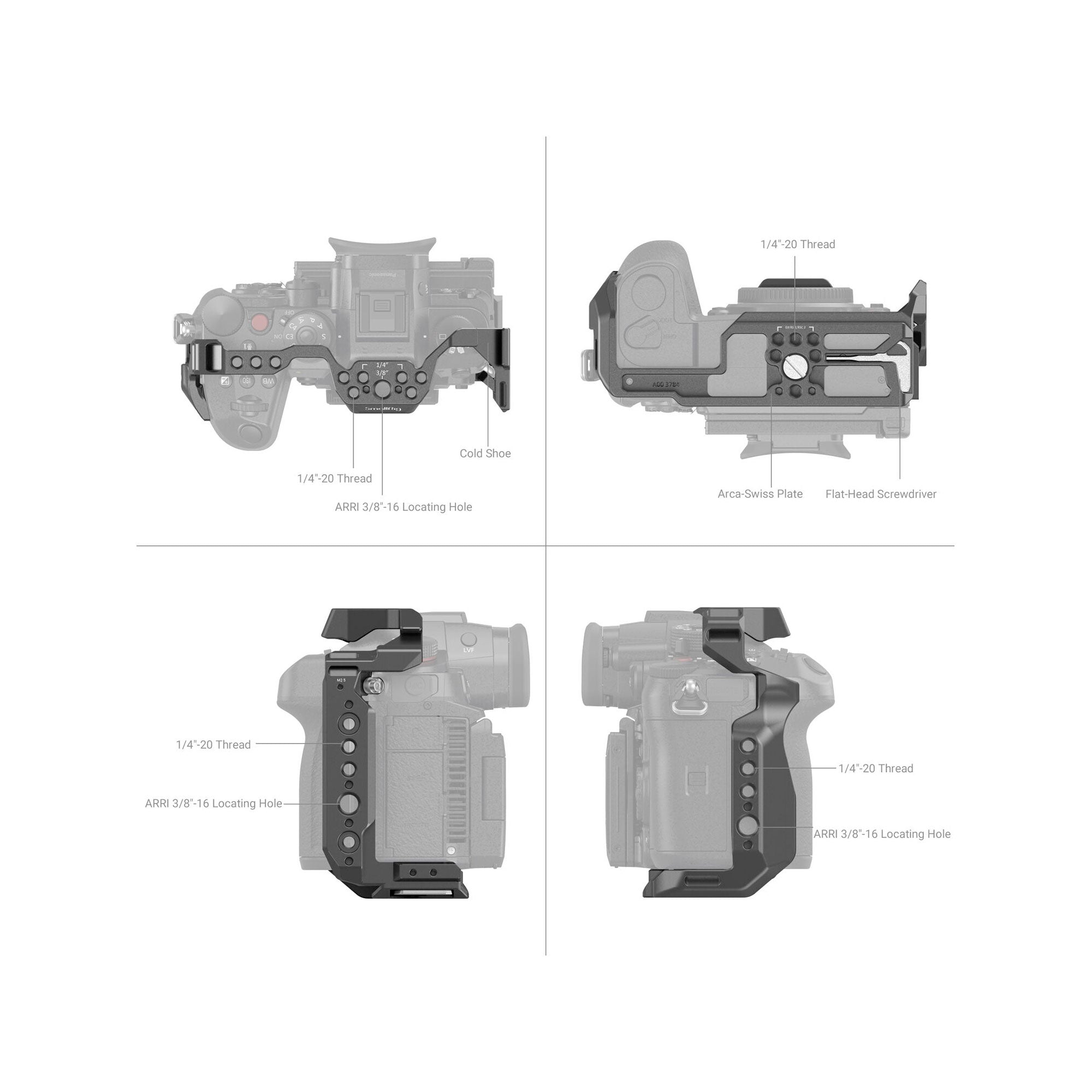 SmallRig Cage for Panasonic LUMIX GH6 3784