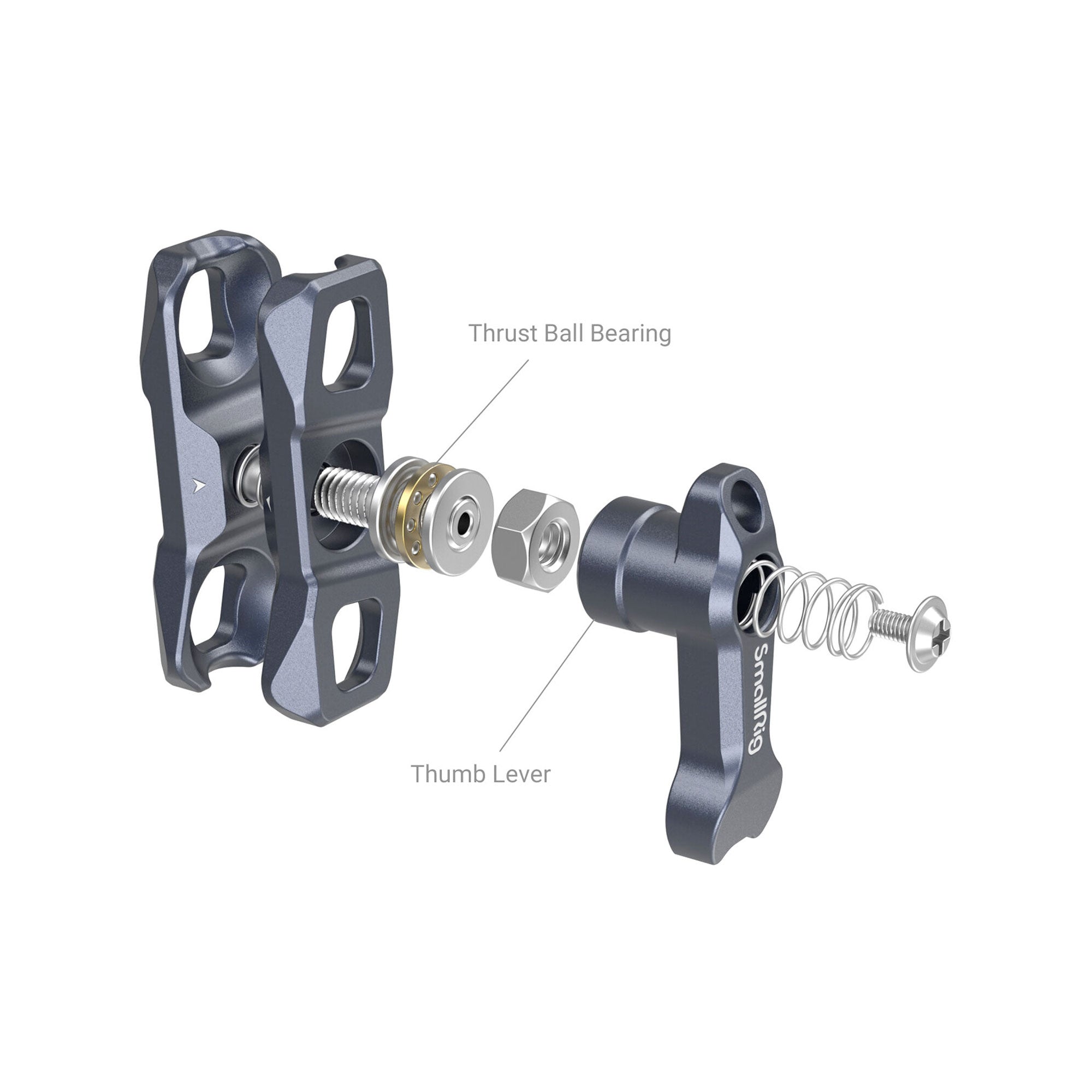 SmallRig Magic Arm with Dual Ball Heads (1/4" -20 Screw and NATO Clamp) 3875