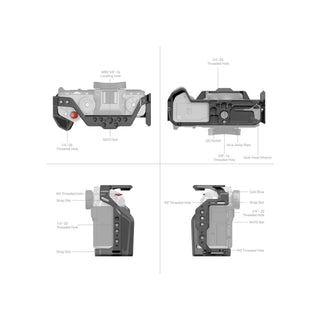 SmallRig Multifunctional Cage for FUJIFILM X-T5 4135
