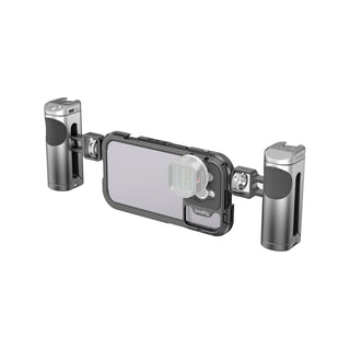SmallRig Mobile Video Cage Kit (Dual Handheld) for iPhone 14 Pro 4076