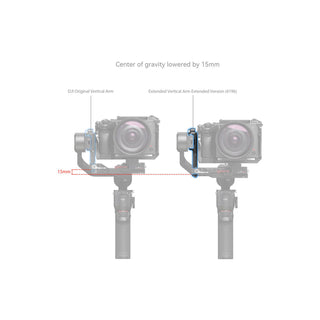 SmallRig Extended Vertical Arm for DJI RS 3 Mini 4196