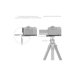SmallRig Foldable L-Bracket for Canon EOS R8 4211
