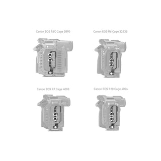 SmallRig "Black Mamba" HDMI & USB-C Cable Clamp for Canon EOS R5 / R6 / R5 C / R7 / R10 4272