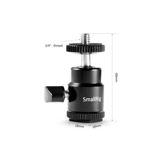 SmallRig Cold Shoe to 1/4" -20 Screw Adapter Support 761