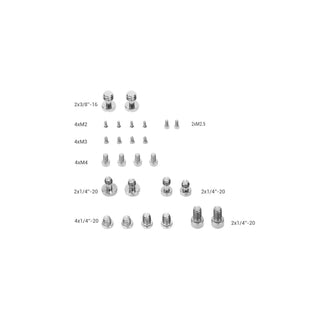 SmallRig Stainless Steel Screw Set for Camera Accessories AAK2326