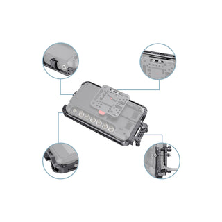 SmallRig Cage Kit with Sunhood for Atomos Shogun 7 CMA2409