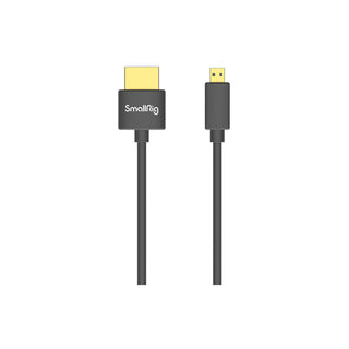SmallRig Ultra-Slim 4K HDMI Data Cable (D to A) (55cm) 3043