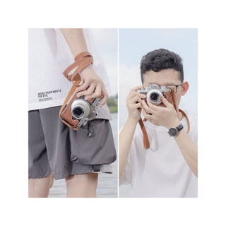 SmallRig Half Camera Leather Case Kit with Shoulder Strap for Nikon Z fc 3481