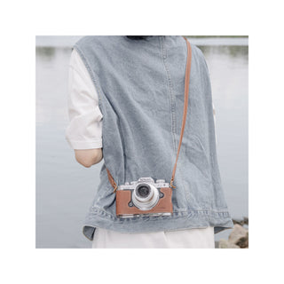 SmallRig Half Camera Leather Case Kit with Shoulder Strap for Nikon Z fc 3481