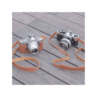 SmallRig Half Camera Leather Case Kit with Shoulder Strap for Nikon Z fc 3481