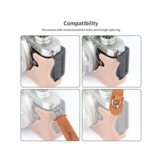 SmallRig Leather Camera Shoulder Strap 3485