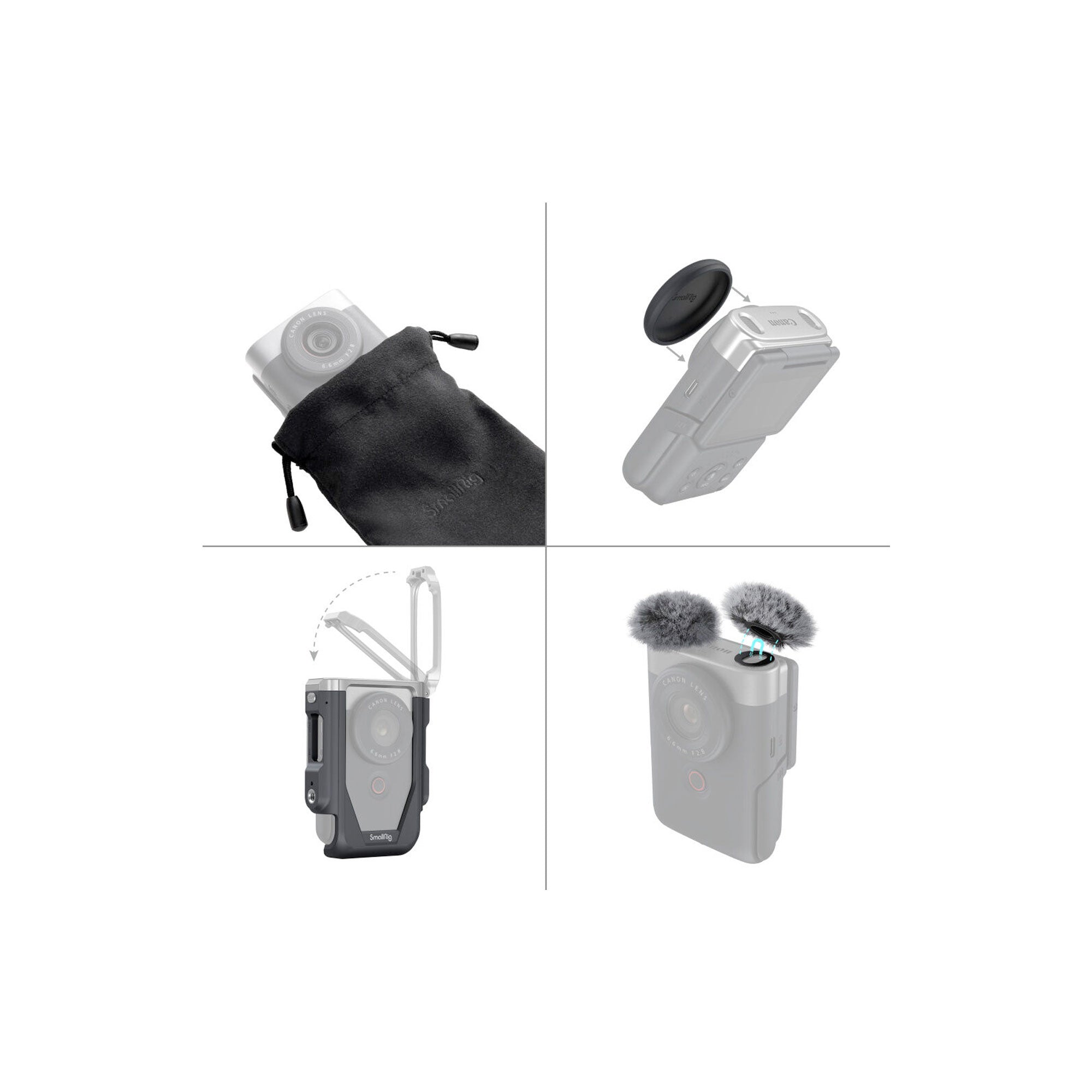SmallRig Cage Kit for Canon PowerShot V10 4235