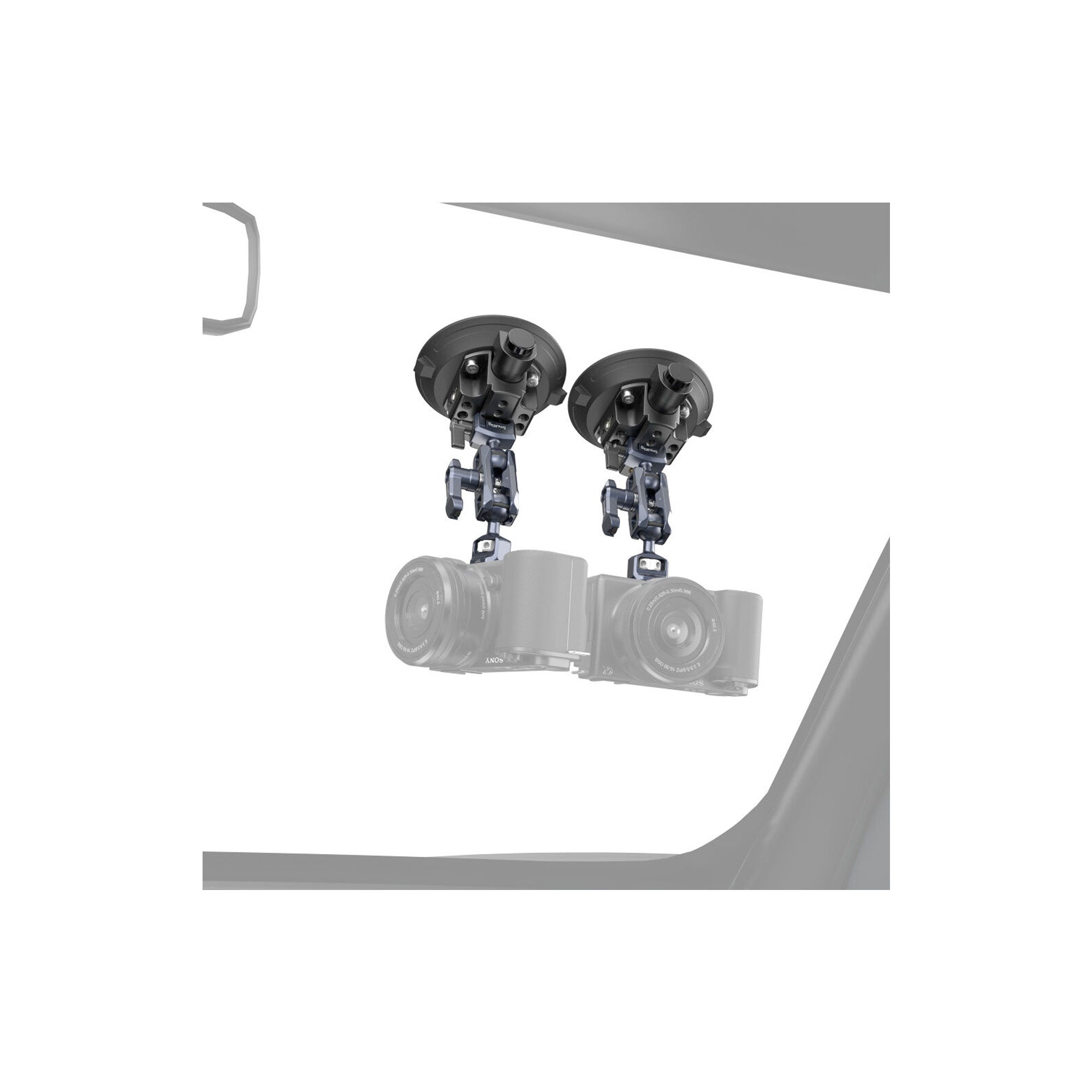 SmallRig 4" Suction Cup Camera Mount Kit for Vehicle Shooting 4236