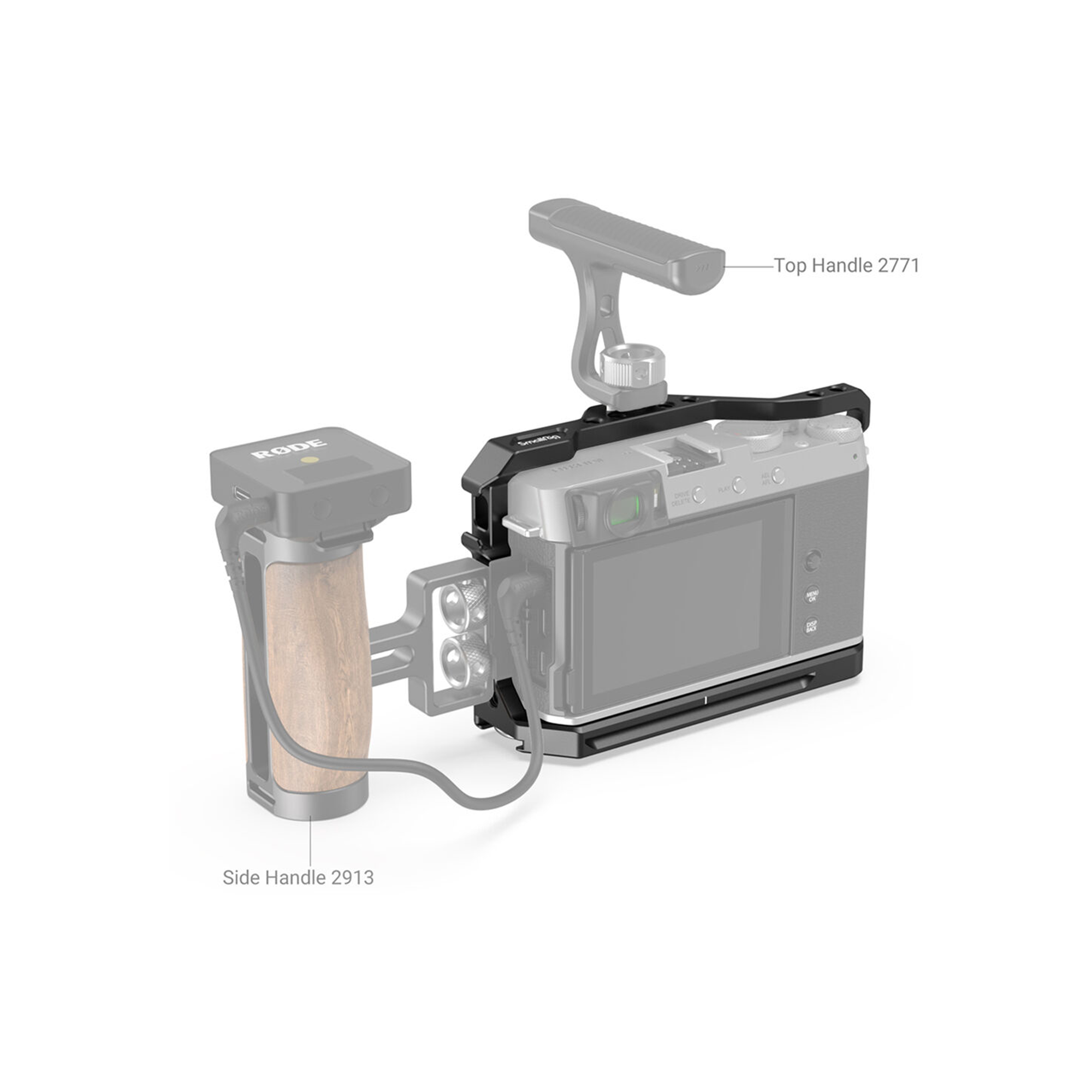 SmallRig Cage for Fujifilm X-E4 Camera 3230
