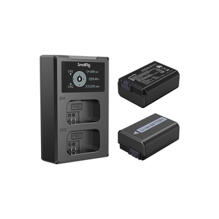 SmallRig NP-FW50 Camera Battery and Charger Kit 3818