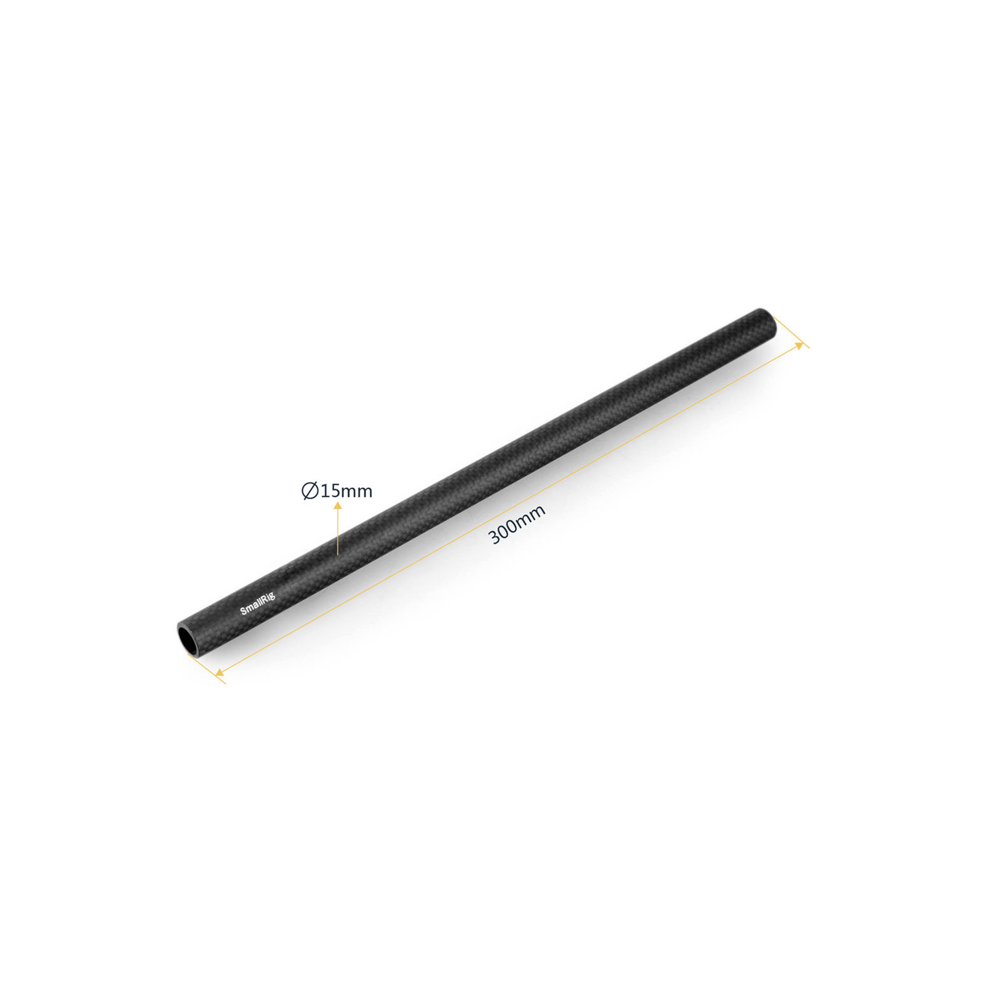 SmallRig 15mm Carbon Fiber Rod (225mm / 9in) (2pcs) 1690