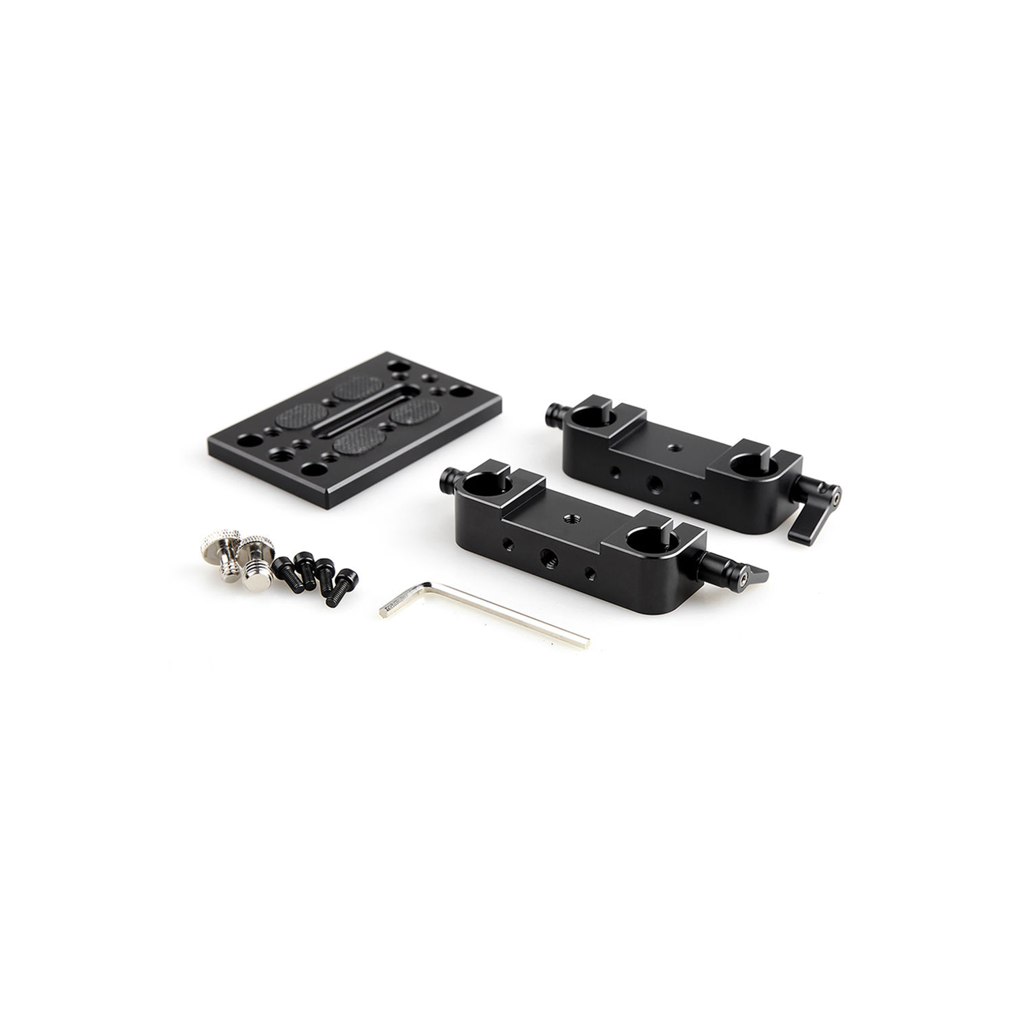 SmallRig Bottom Mount Plate with Dual 15mm Rod Clamp 1775