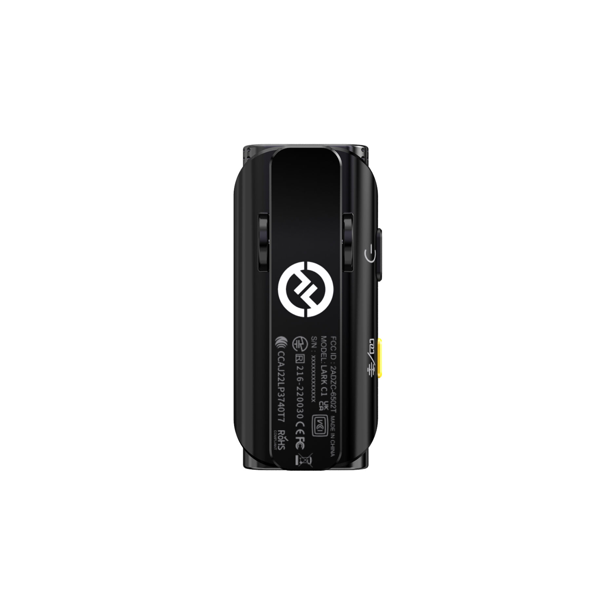 Hollyland LARK C1 DUO 2-Person Wireless Microphone System with USB-C for Mobile Devices, 2x Transmitters, 1x Receiver (2.4 GHz) Black