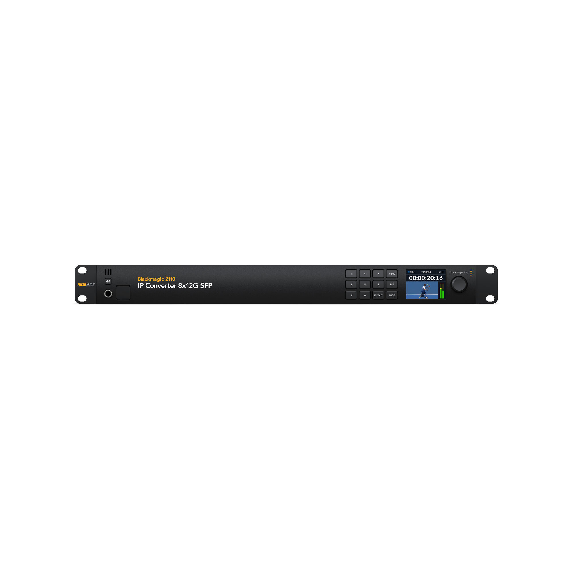 Blackmagic 2110 IP Converter 8x12G SFP