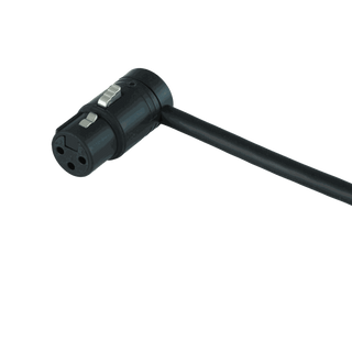Cable Techniques Low-Profile Right-Angle XLR 3-Pin Female Connector