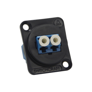 Switchcraft EH Series LC Fiber Optic Single-Mode Connector (Black)