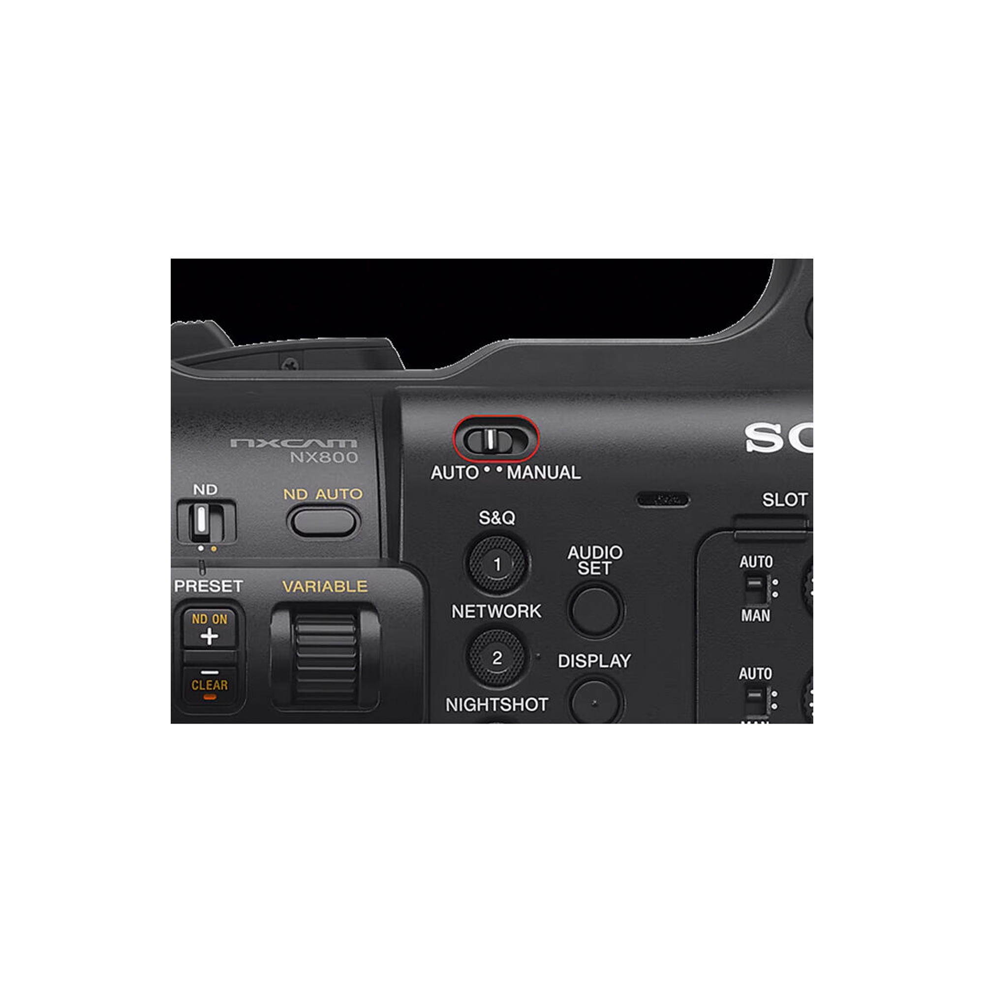 Sony HXR-NX800 4K 1" CMOS Sensor NXCAM Camcorder