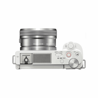 Sony Alpha ZV-E10 Mirrorless Camera with 16-50mm Lens (White)