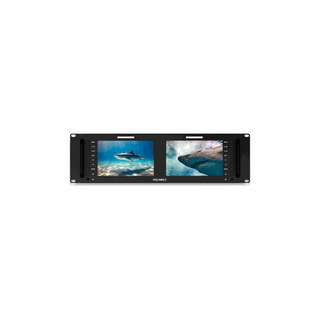 Feelworld Dual 7 inch HDMI/SDI Rack Mount Monitor