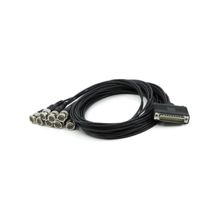AJA 12G-AM-8BNC-CBL 12G-AM BNC breakout cable, 8-Ch In and 8-Ch Out Also compatible with 3G-AM