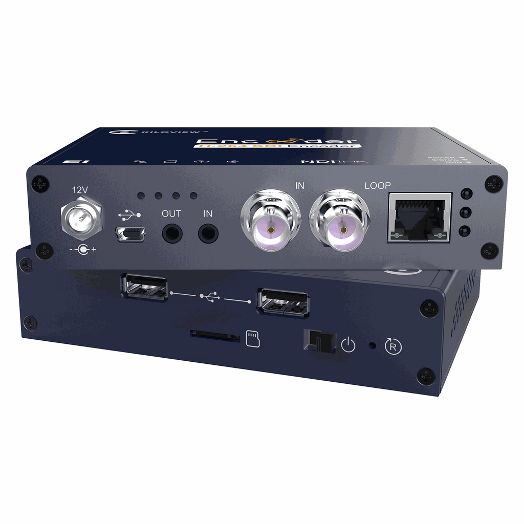 Kiloview 3G-SDI to NDI Video Encoder – Icily Live