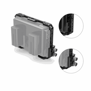 SmallRig Cage with Sun Hood and HDMI Clamp for Blackmagic Design Video Assist 7" 12G-SDI/HDMI 2792