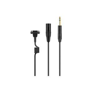 Sennheiser Headset Cable X3K1, Copper Cable for Broadcast Boomsets, 2m,XLR-3 Connector, 6.3mm Jack Plug