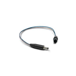 AJA DRM2-Plus M/M Con-X / Barrel Cable Male-Mini-Con-X-to-Male-Barrel Adapter Cable, 12”