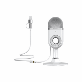 SmallRig simorr Wave U1 USB Condenser Microphone 3492 (White)