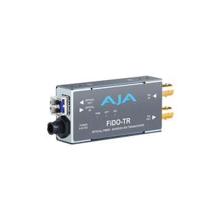 AJA FiDO-TR 1-Channel 3G-SDI/LC Single Mode Fiber Transceiver