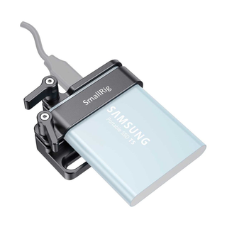 SmallRig Samsung T5 SSD Mounting Clamp for BMPCC 4K / 6K and Z CAM Cages 2245B