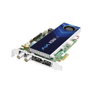 AJA KONA X 12G-SDI and HDMI 2.0 Ultra-Low Latency PCIe Card